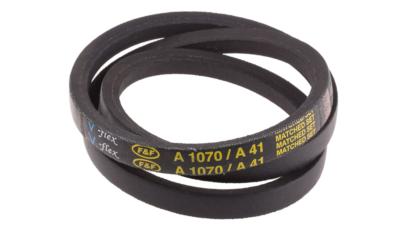 RS PRO Drive Belt, belt section A, 1040mm Length