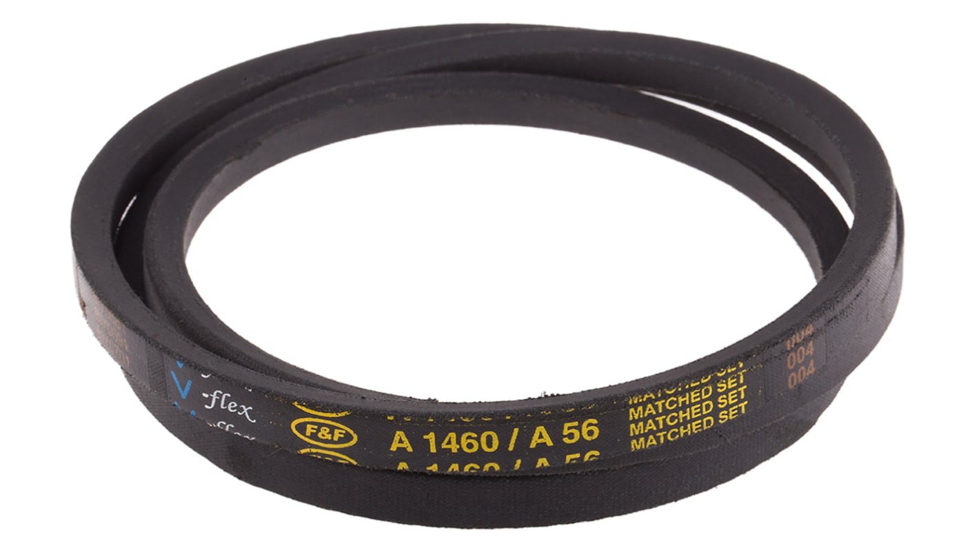 RS PRO Drive Belt, belt section A, 1420mm Length