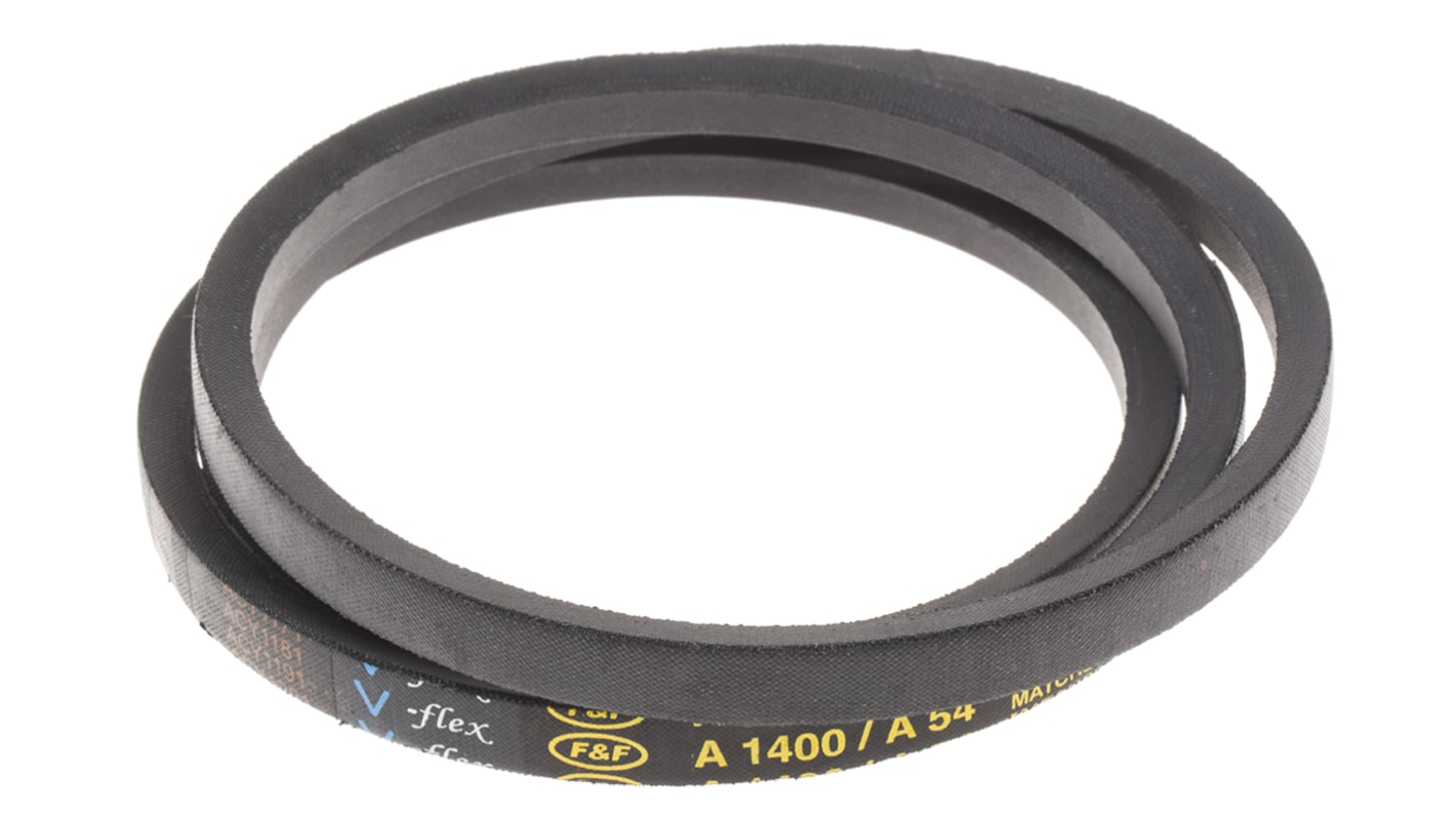 RS PRO Drive Belt, belt section A, 1370mm Length