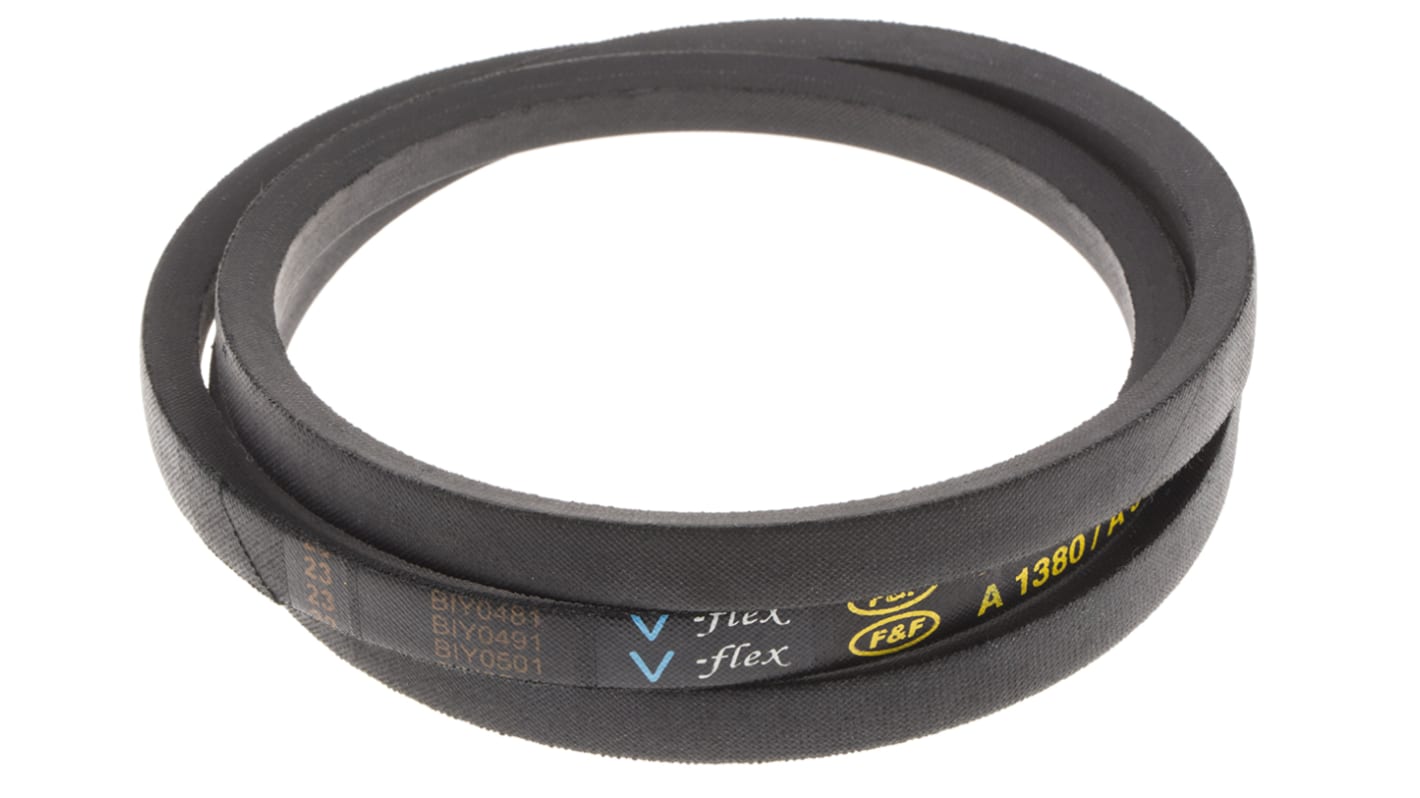 RS PRO Drive Belt, belt section A, 1350mm Length RS