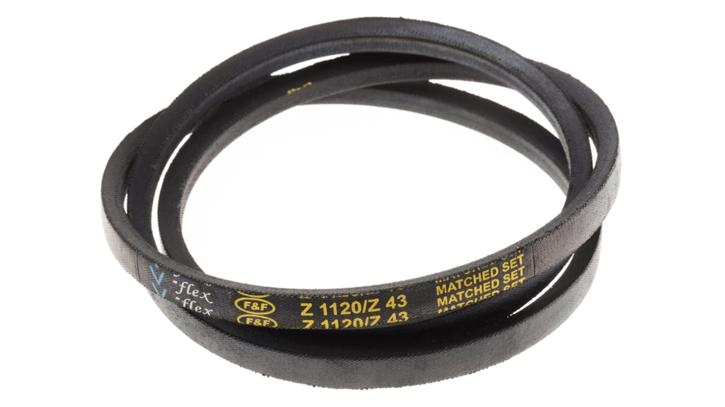 RS PRO Drive Belt, belt section Z, 1090mm Length