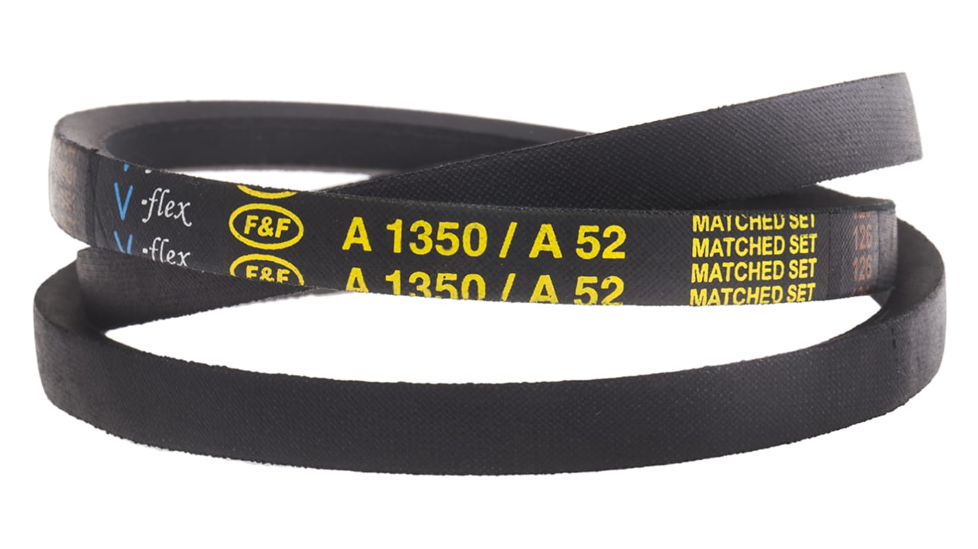 RS PRO Drive Belt, belt section A, 1320mm Length RS