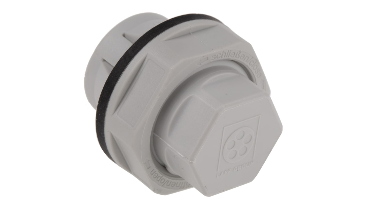 Lapp Blanking Plug, M20, 20.3mm Hole Diameter, Polyamide, 20.3mm Diameter, Threaded