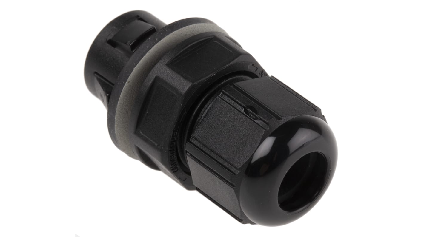 Lapp SKINTOP Series Black Polyamide Cable Gland, M16 Thread, 5mm Min, 9mm Max, IP68