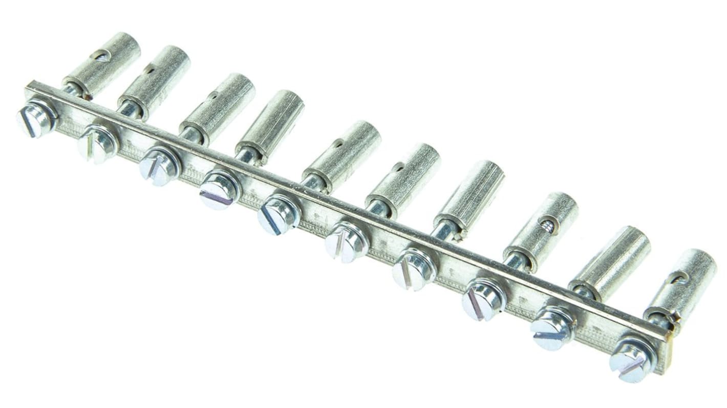 Weidmüller SAK Series Jumper Bar for Use with DIN Rail Terminal Blocks