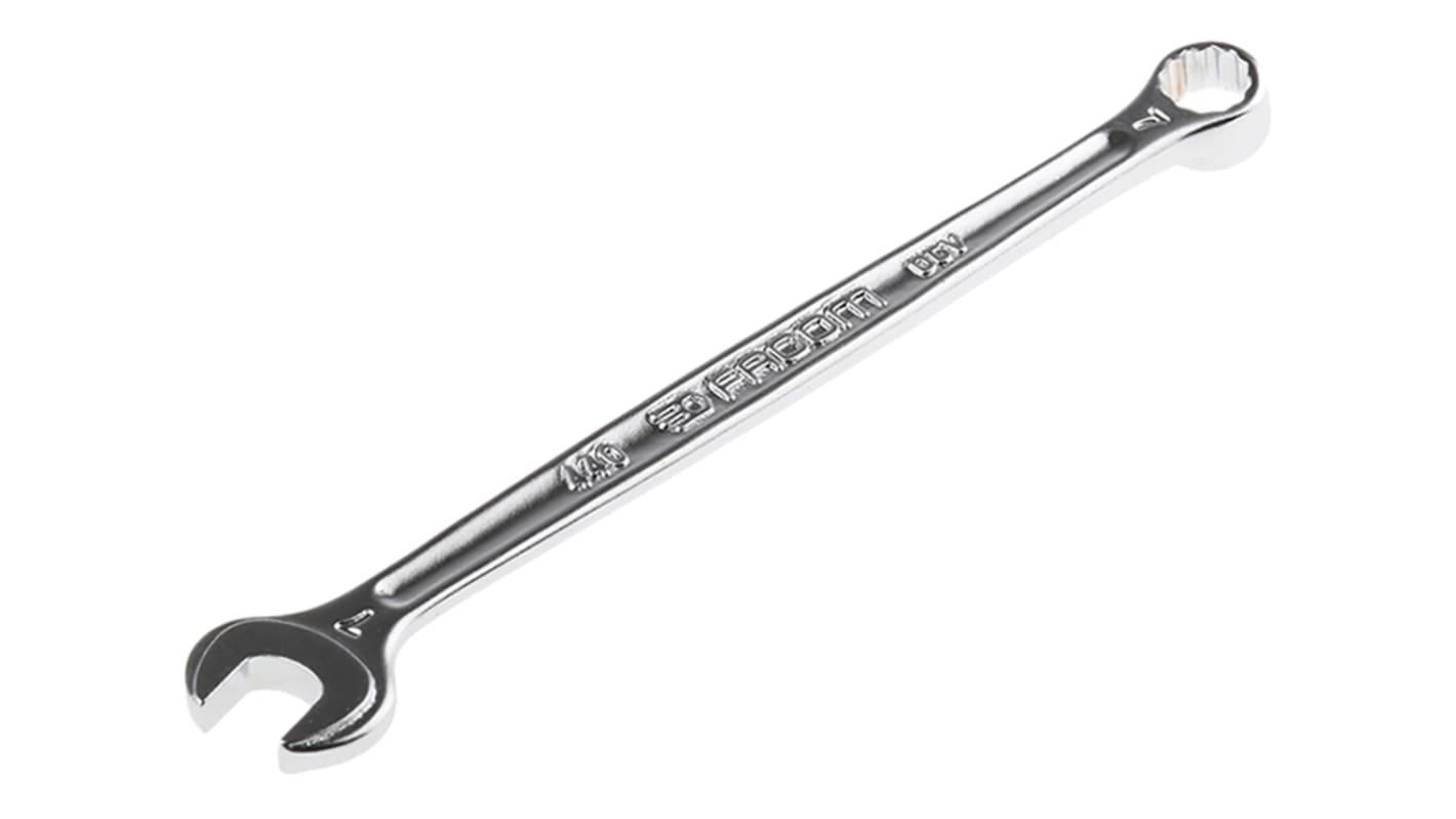 Facom Combination Spanner, 7mm, Metric, Double Ended, 122 mm Overall