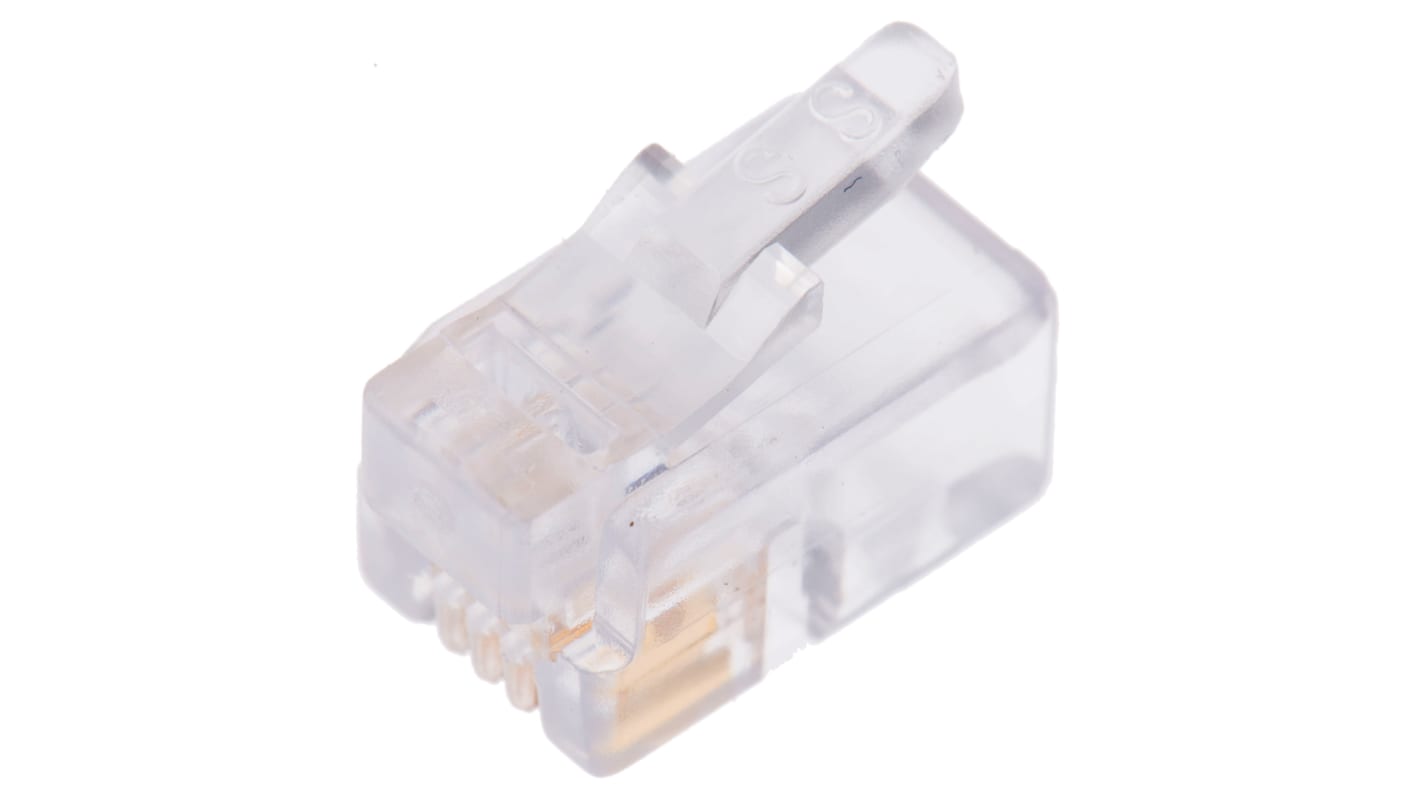 Conector RJ22 Macho Bel-Stewart serie 940-SP, de 4P4C vías