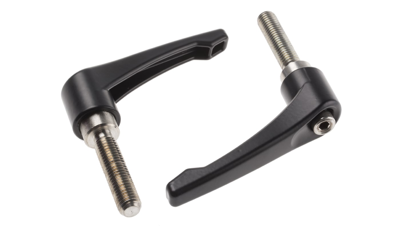 RS PRO Clamping Lever, M12 x 50mm