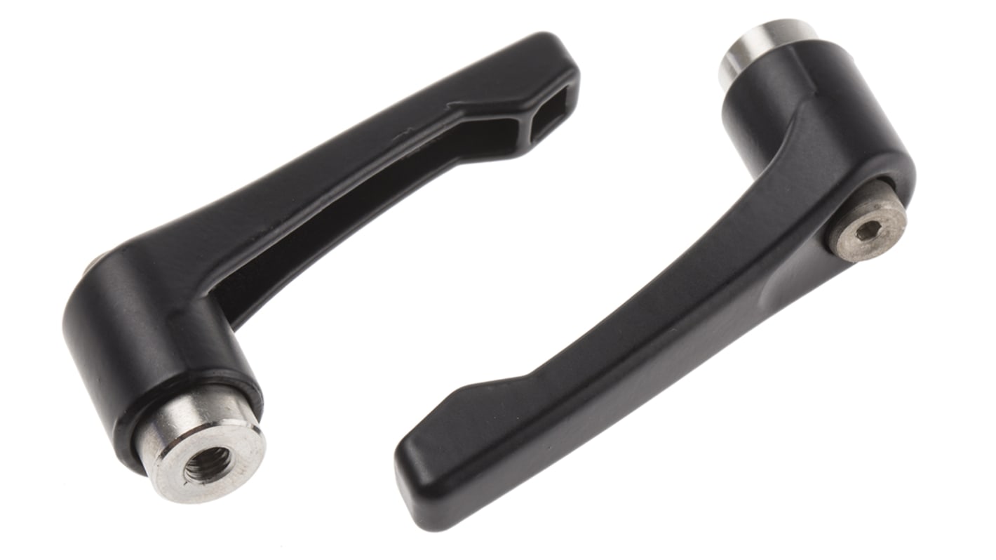 RS PRO Stainless Steel Clamping Lever, M6 x 10mm