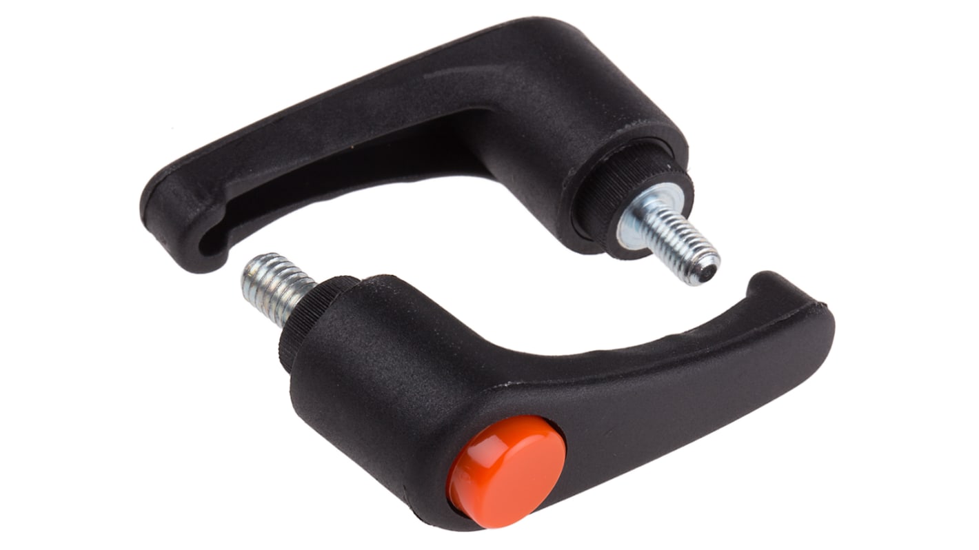 RS PRO Clamping Lever, M6 x 10mm