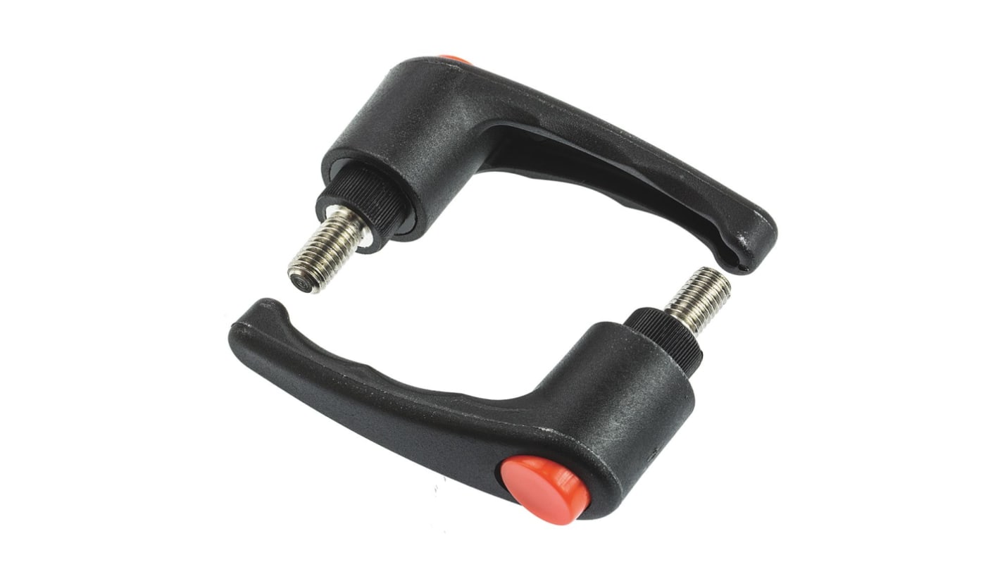 RS PRO Clamping Lever, M8 x 15mm