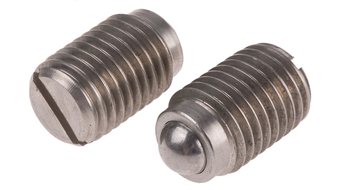 RS PRO M20 Spring Plunger, 34.5mm Long RS