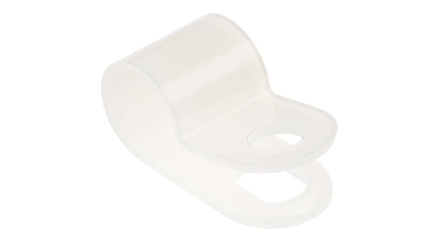 Serre-câble RS PRO, Ø max 6.35mm en Nylon type Serre-câble