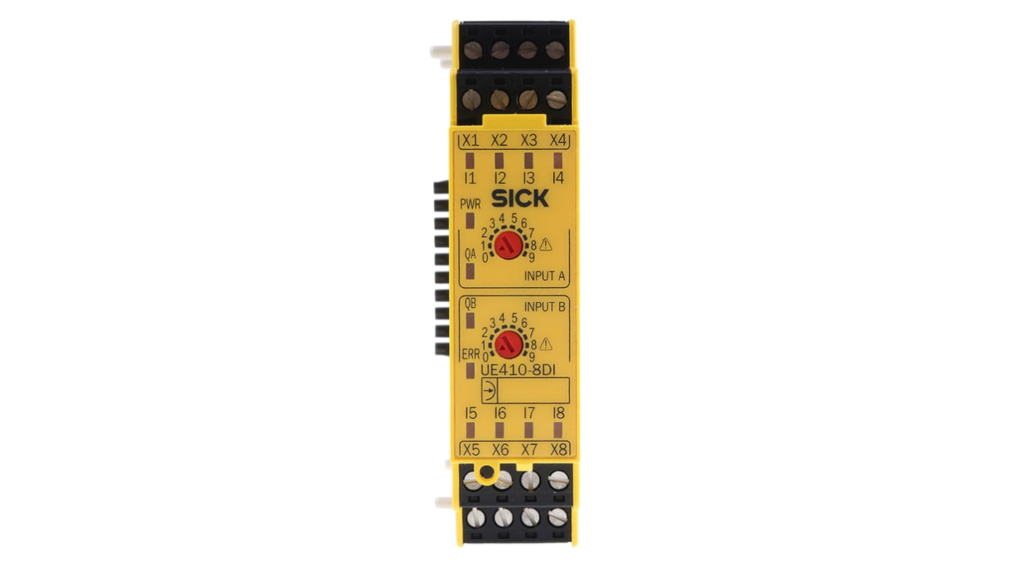 Moduł wejścia bezpieczeństwa 8-we. Sick, 0-wy. 24 V DC UE410