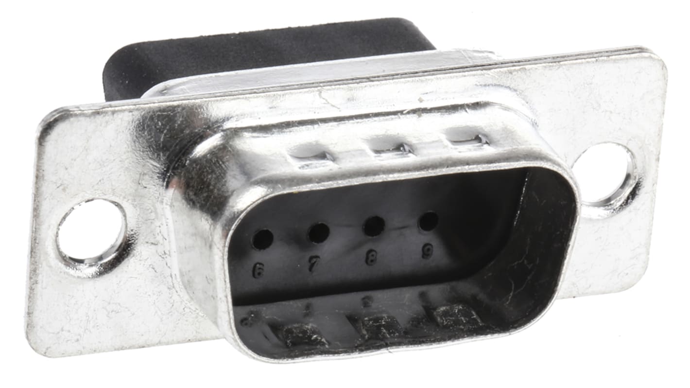 RS PRO 9 Way Cable Mount D-sub Connector