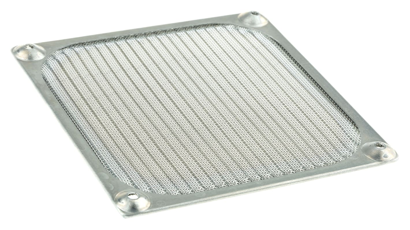 ebm-papst Lüfterfilter Typ Lüftermontierter Filter für 119mm Lüfter, 119 x 119mm, Aluminium