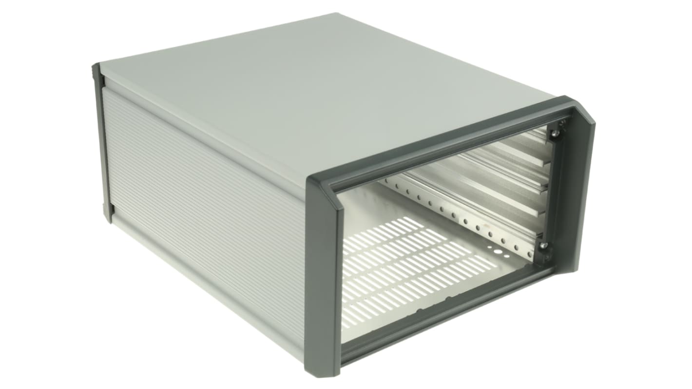 Caja de montaje en rack de 19" 3U nVent SCHROFF serie propacPro, de Aluminio, 155 x 257 x 326mm