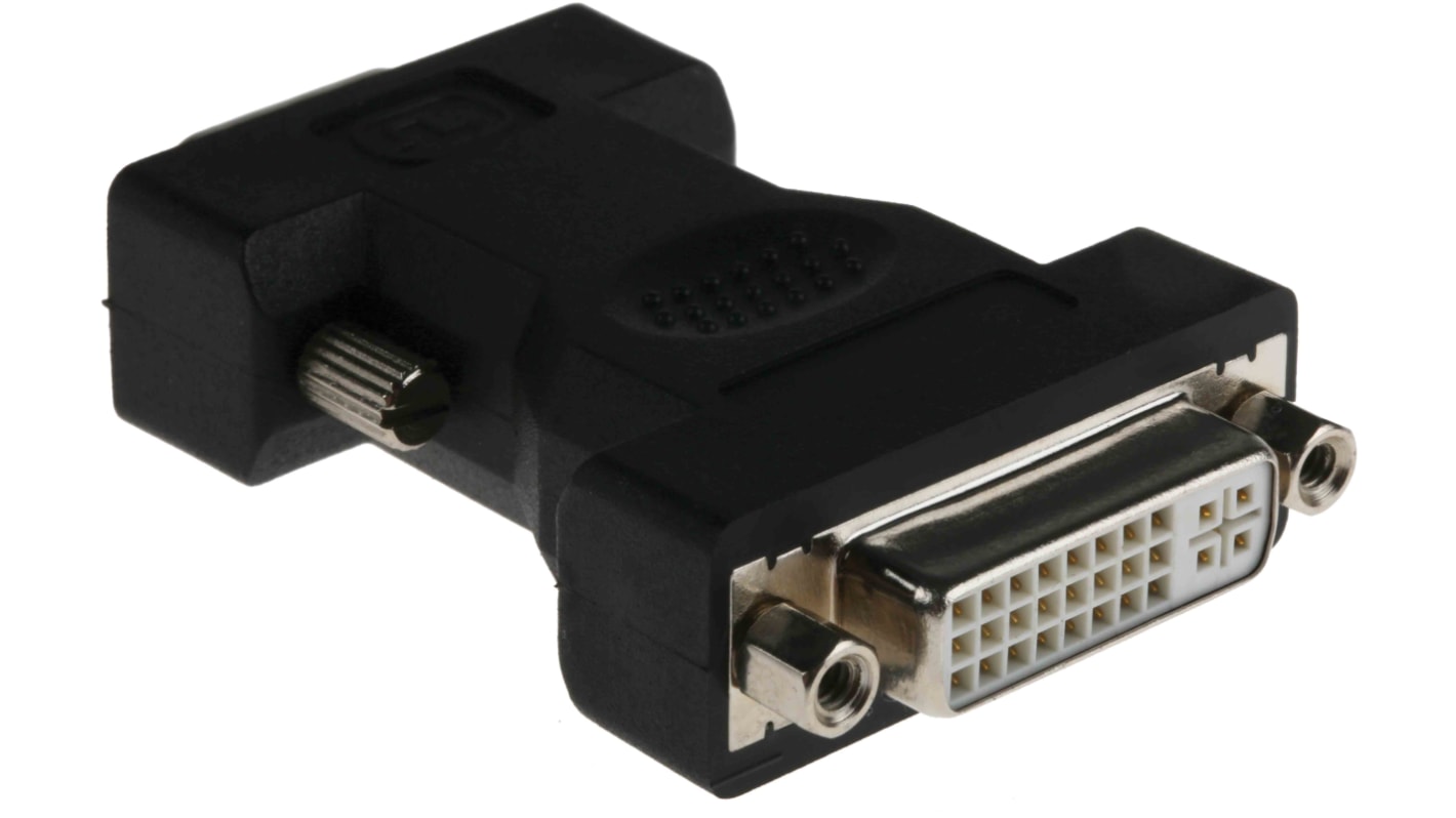 RS PRO Lige AV-adapter, DVI-I Hun til VGA Han