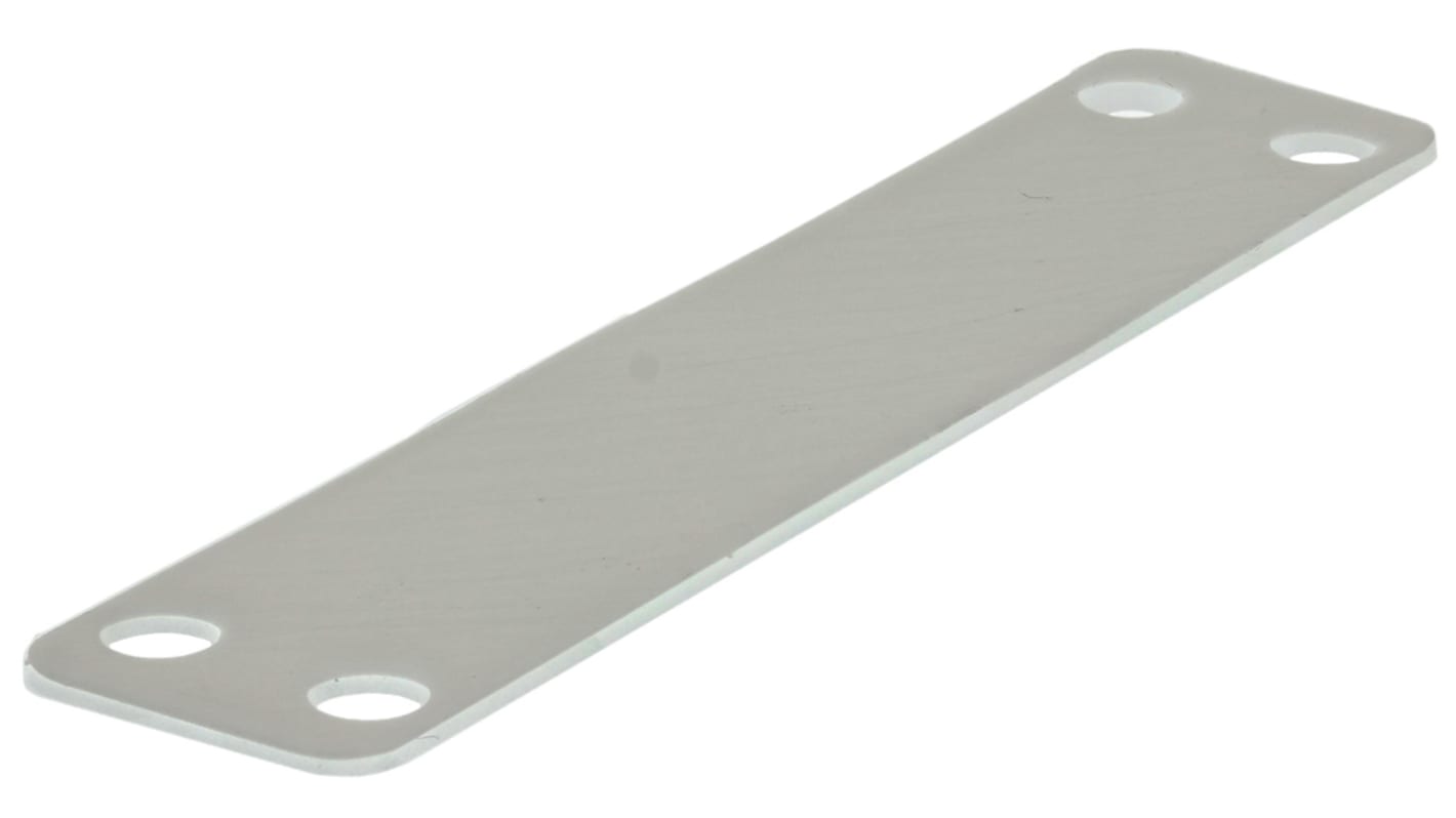 RS PRO Kabelmarkierung, Kabelbinder, Weiß, 90mm x 19 mm, 100 Stück