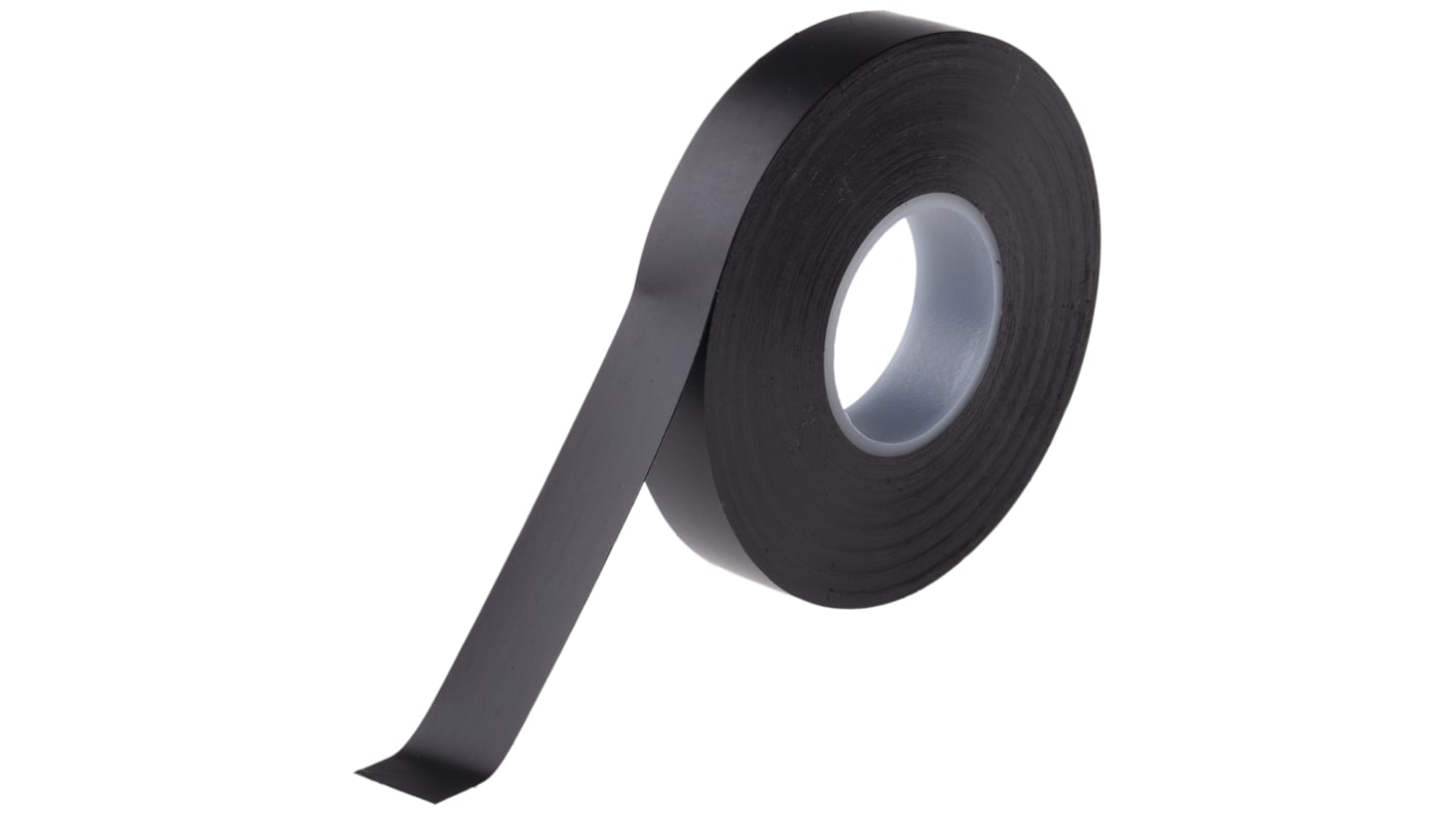 Advance Tapes 絶縁テープ 黒,最大動作温度：+70°C,幅：12mm,：AT7