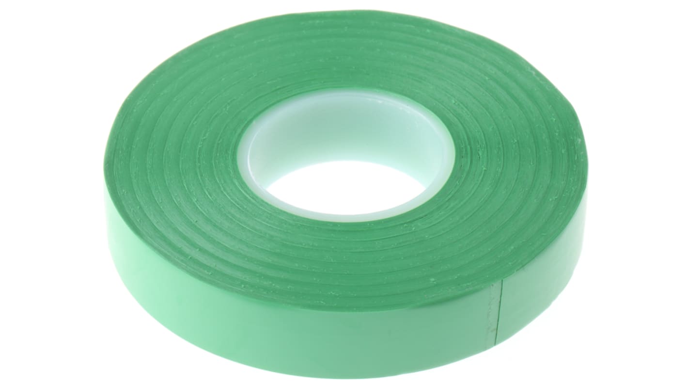 Advance Tapes AT7 Green PVC Electrical Tape, 12mm x 20m RS