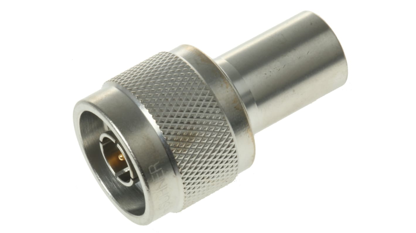 Huber+Suhner, Plug N Connector, 50Ω, Straight Body