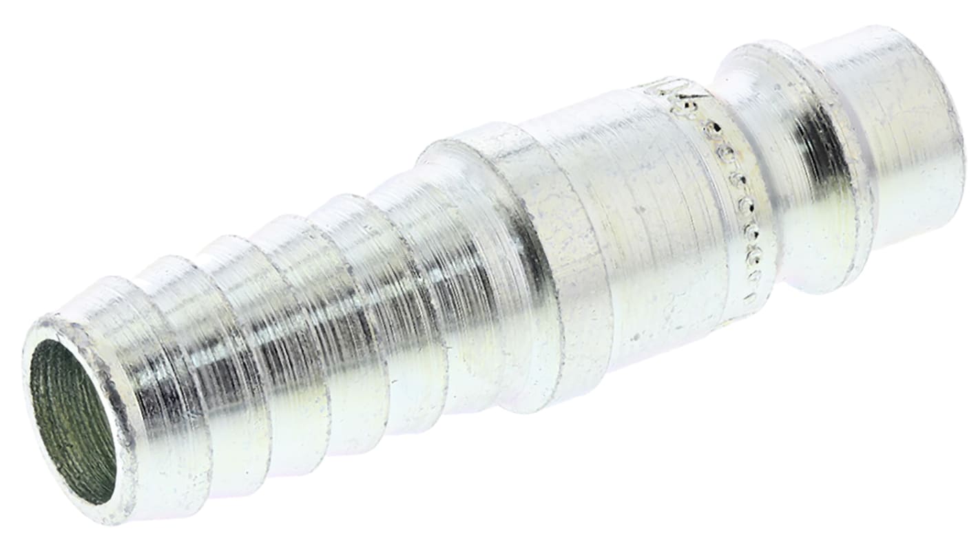 CEJN Steel Male Pneumatic Quick Connect Coupling, 10mm Hose Barb