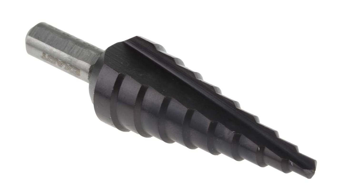 EXACT HSS Stufenbohrer 9-stufig, 4mm → 20mm