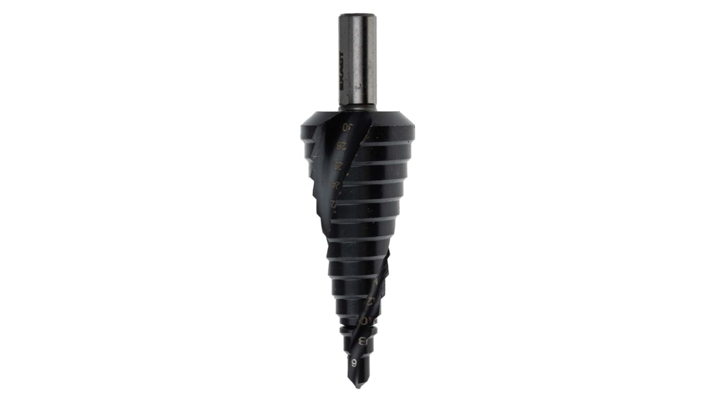 4407023 EXACT HSS Step Drill Bit 6mm x 30mm RS