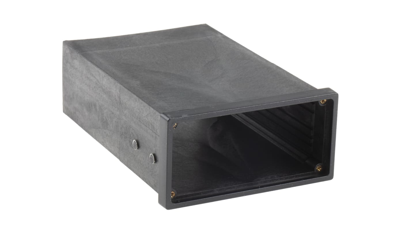 Caja para instrumentación RS PRO de Noryl Negro, , , 48 x 96 x 138mm