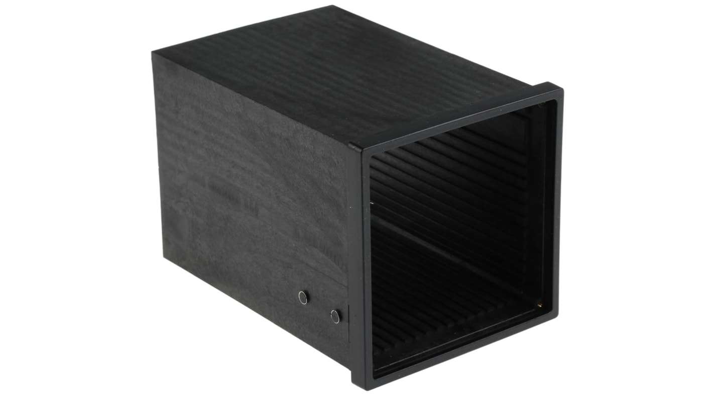 Caja para instrumentación RS PRO de Noryl Negro, , , 96 x 96 x 138mm