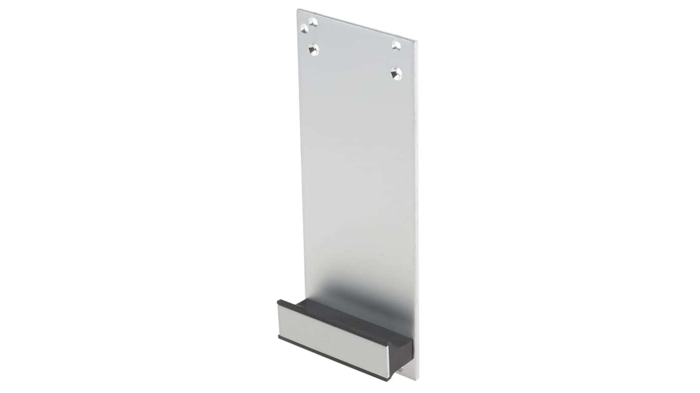 RS PRO Grey Aluminium Front Panel, 3U, 10HP