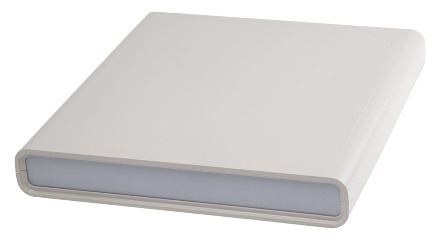 Caja para instrumentación RS PRO de Aluminio Anodizado Gris, , , 230 x 220 x 35mm