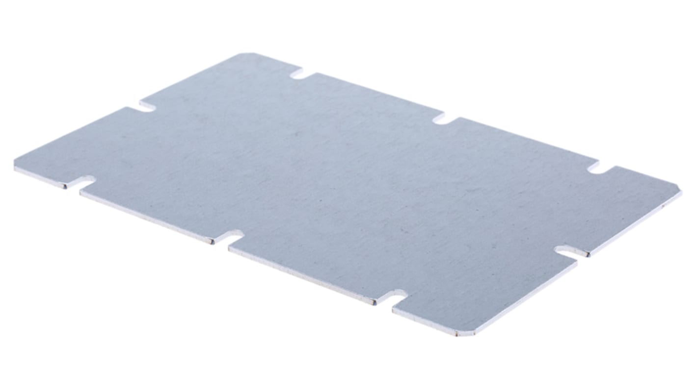 Fibox Steel Mounting Plate, 1.5mm H, 98mm W, 148mm L for Use with MNX Series