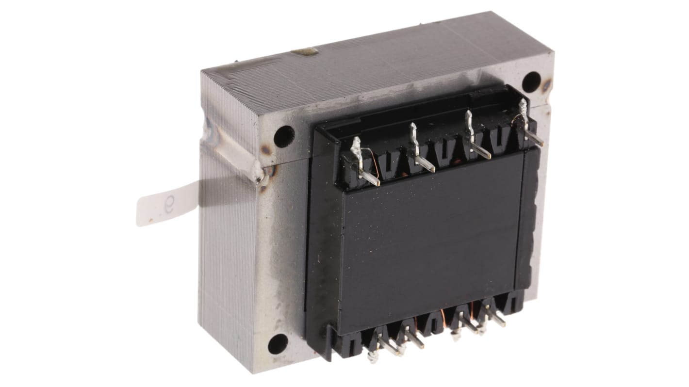 Transformateur pour circuit imprimé RS PRO, 12V c.a., 230V c.a., 12VA, 2 sorties