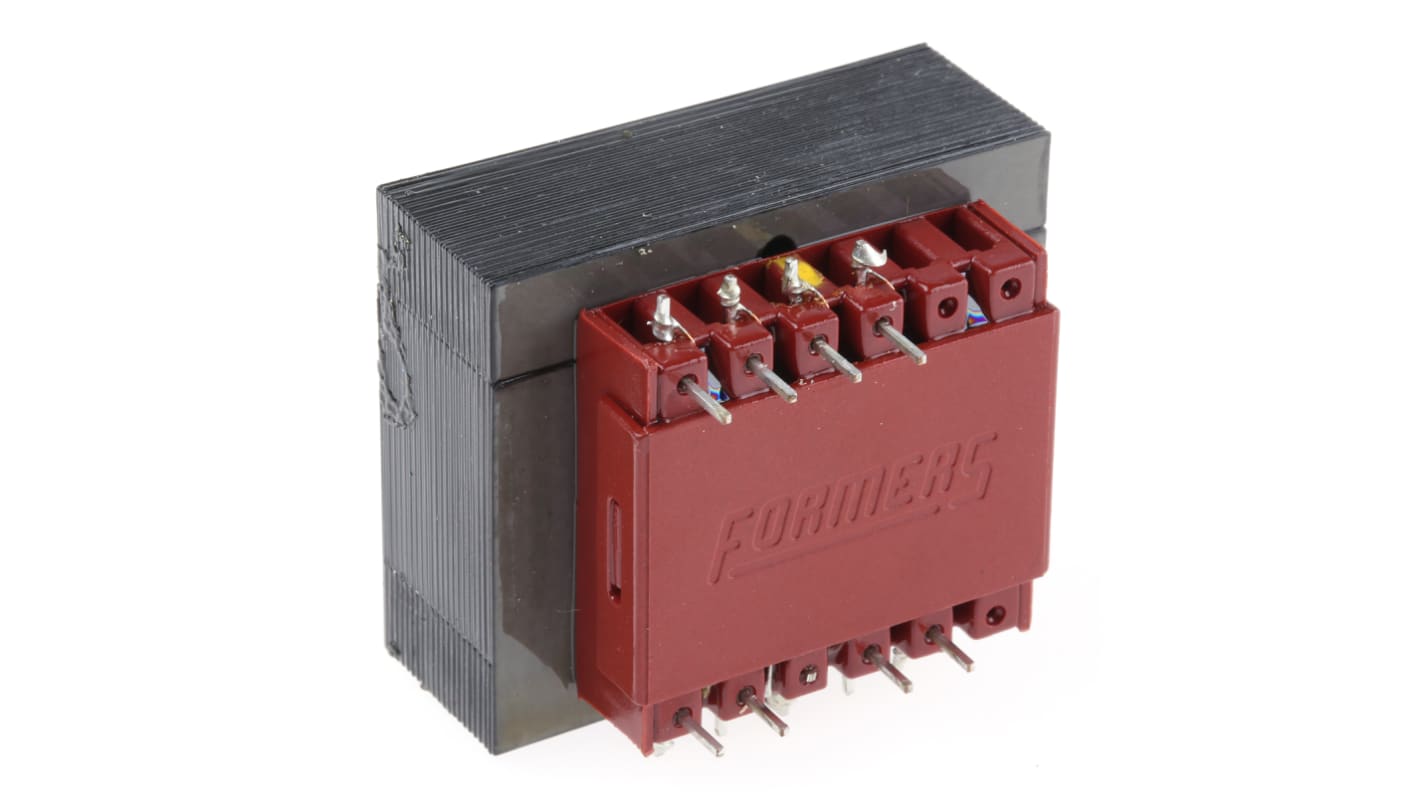 Transformateur pour circuit imprimé RS PRO, 12V c.a., 230V c.a., 6VA, 2 sorties