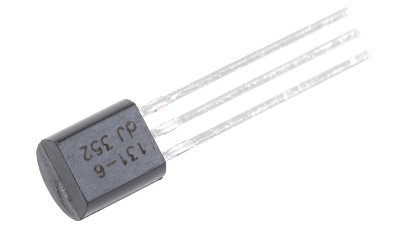 WeEn Semiconductors Co., Ltd TRIAC 1A SPT THT Gate Trigger 1.5V 7mA, 600V, 600V 3-Pin