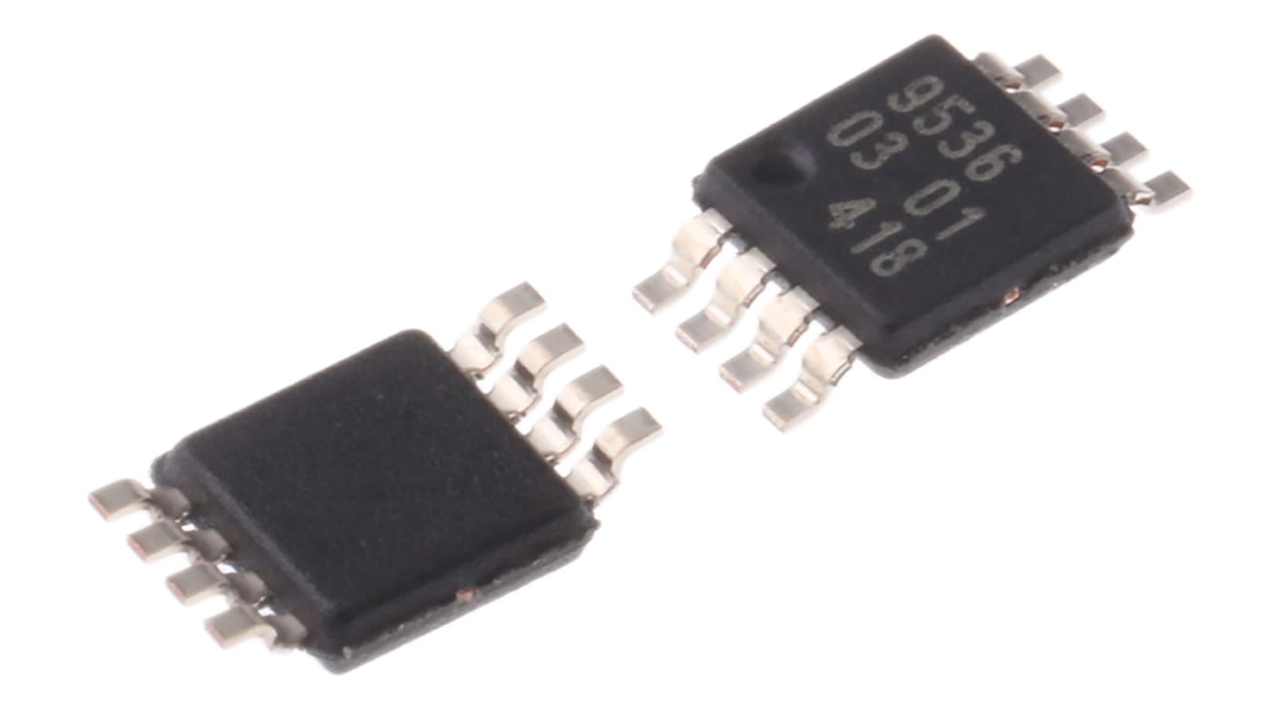 I/O expander, 4-csatornás, 400kHz, 8-tüskés, I2C, SMBus, TSSOP