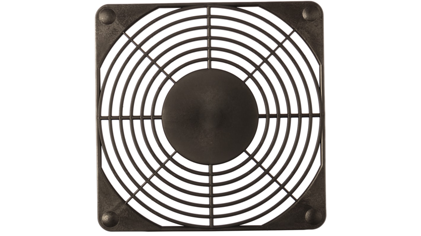 ebm-papst Plastic Finger Guard for 119 x 119mm Fans, 105mm Hole Spacing, 119 x 119mm