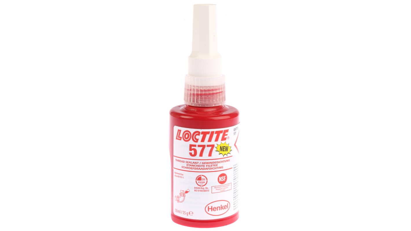 Loctite 577 Pipe Sealant Paste for Thread Sealing 50 ml Bottle RS