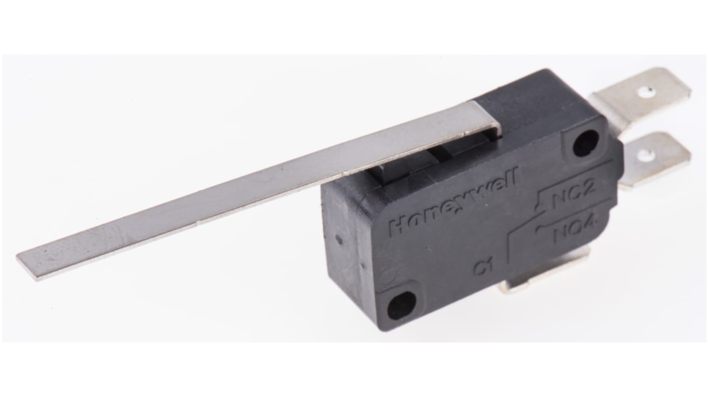 Microinterruttore, Honeywell, SPDT, 16 A a 250 V c.a., IP67, Attacco rapido