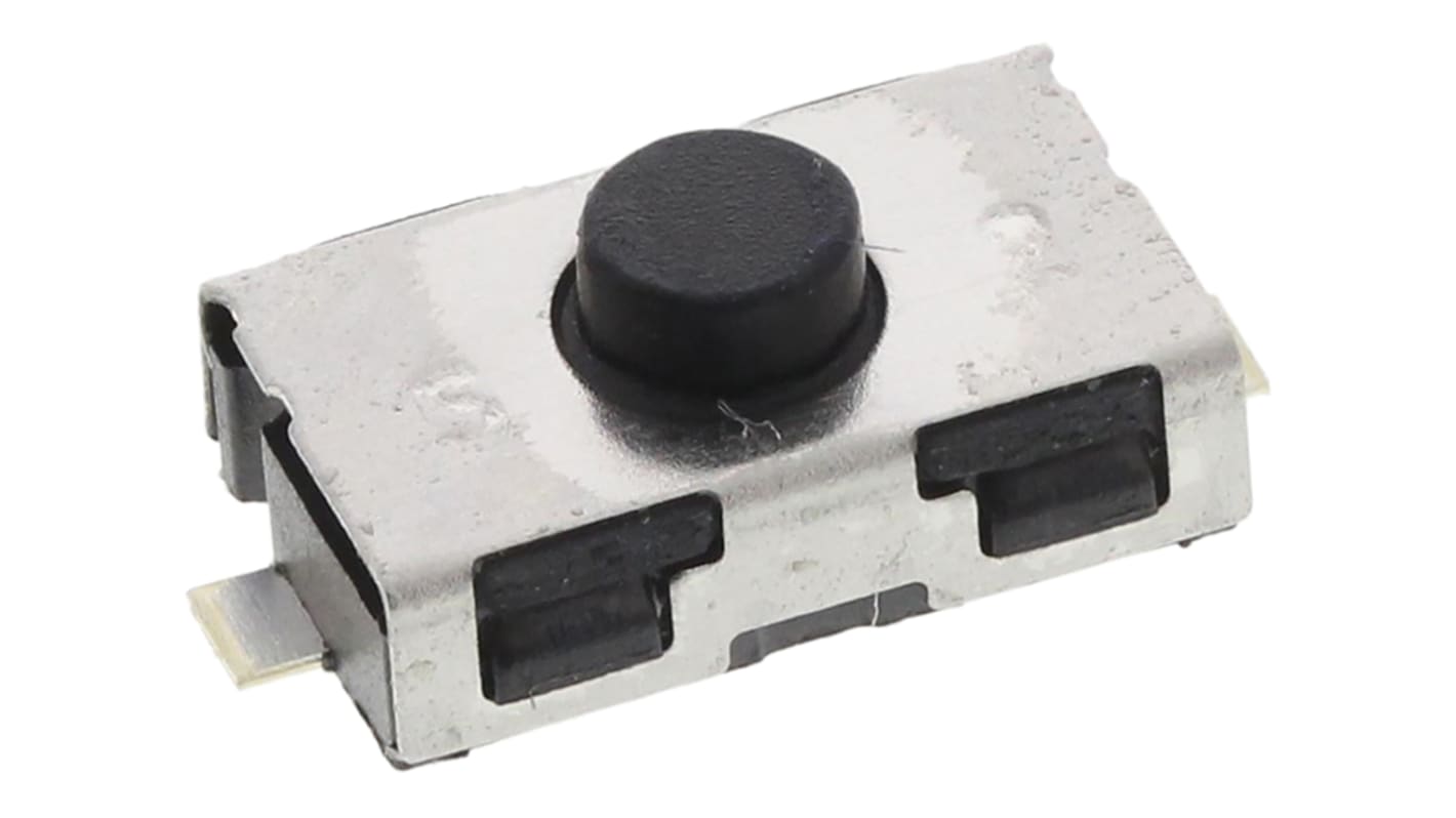 IP50 Button Tactile Switch, SPST 50 mA @ 32 V dc 0.8mm