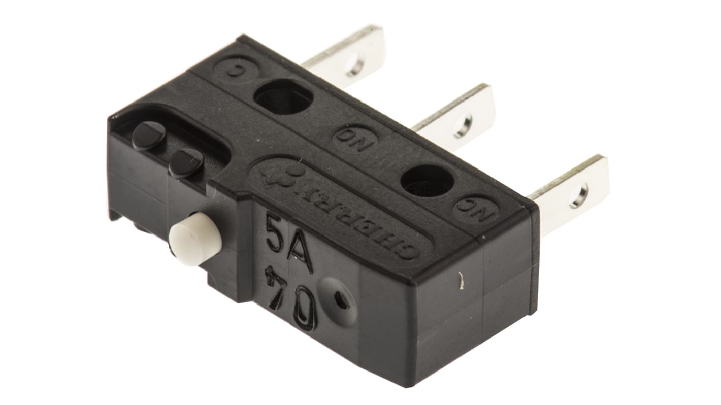 Microinterruttore, ZF, SPDT, 6 A a 250 V c.a., con linguetta