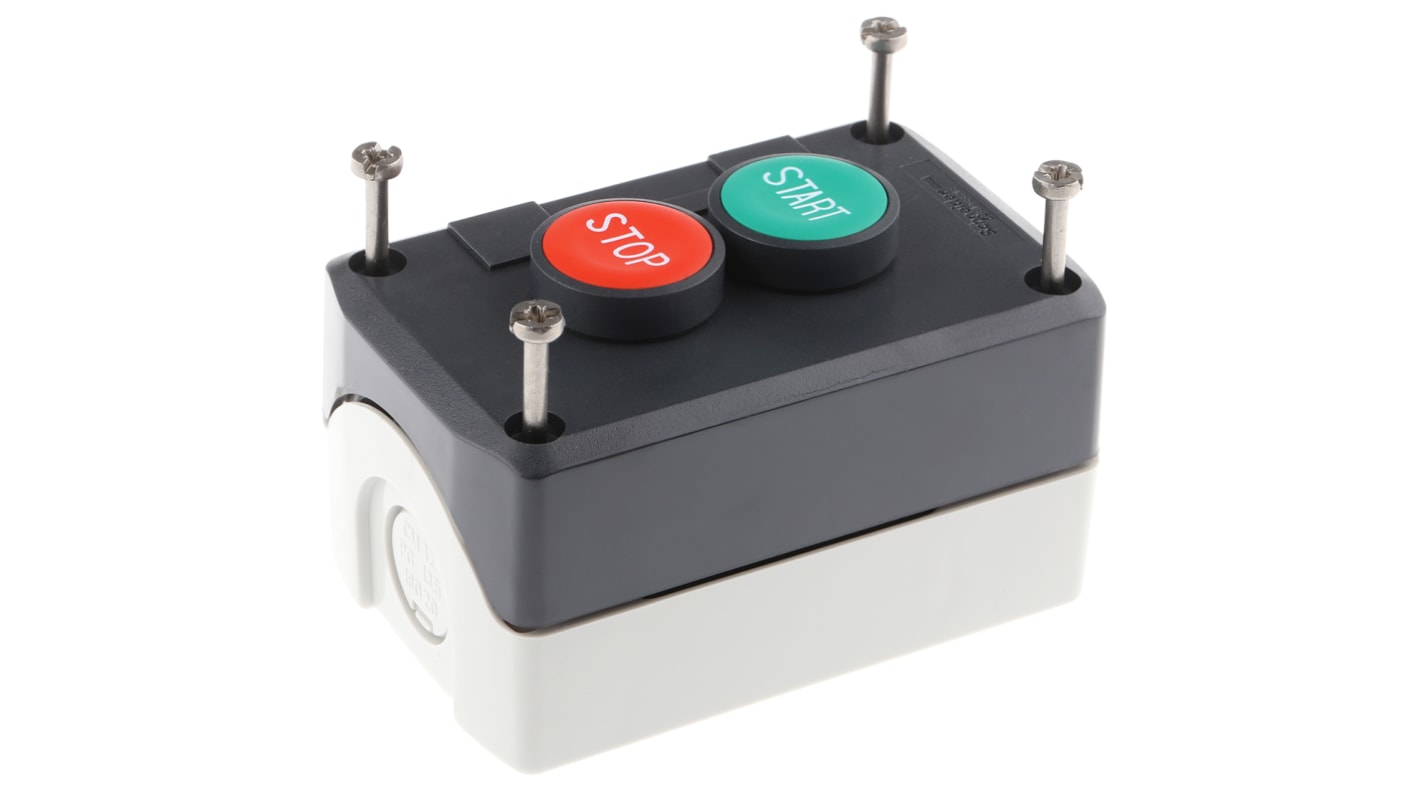 XALD215 Schneider Electric Spring Return Enclosed Push Button, Polycarbonate, IP66, IP67