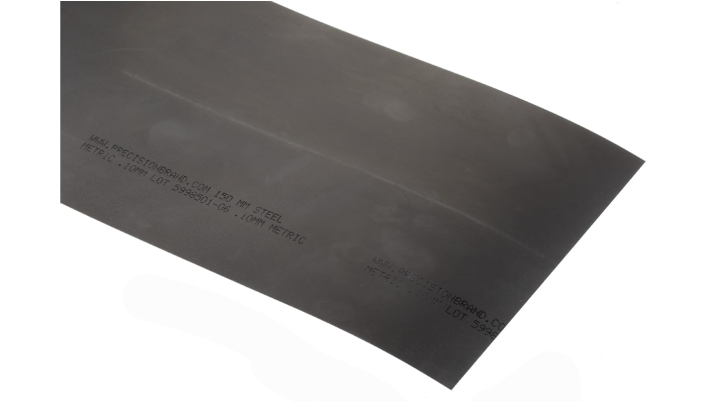 Ocelová podložka, délka: 2.5m, šířka: 150mm, tloušťka: 0.1mm