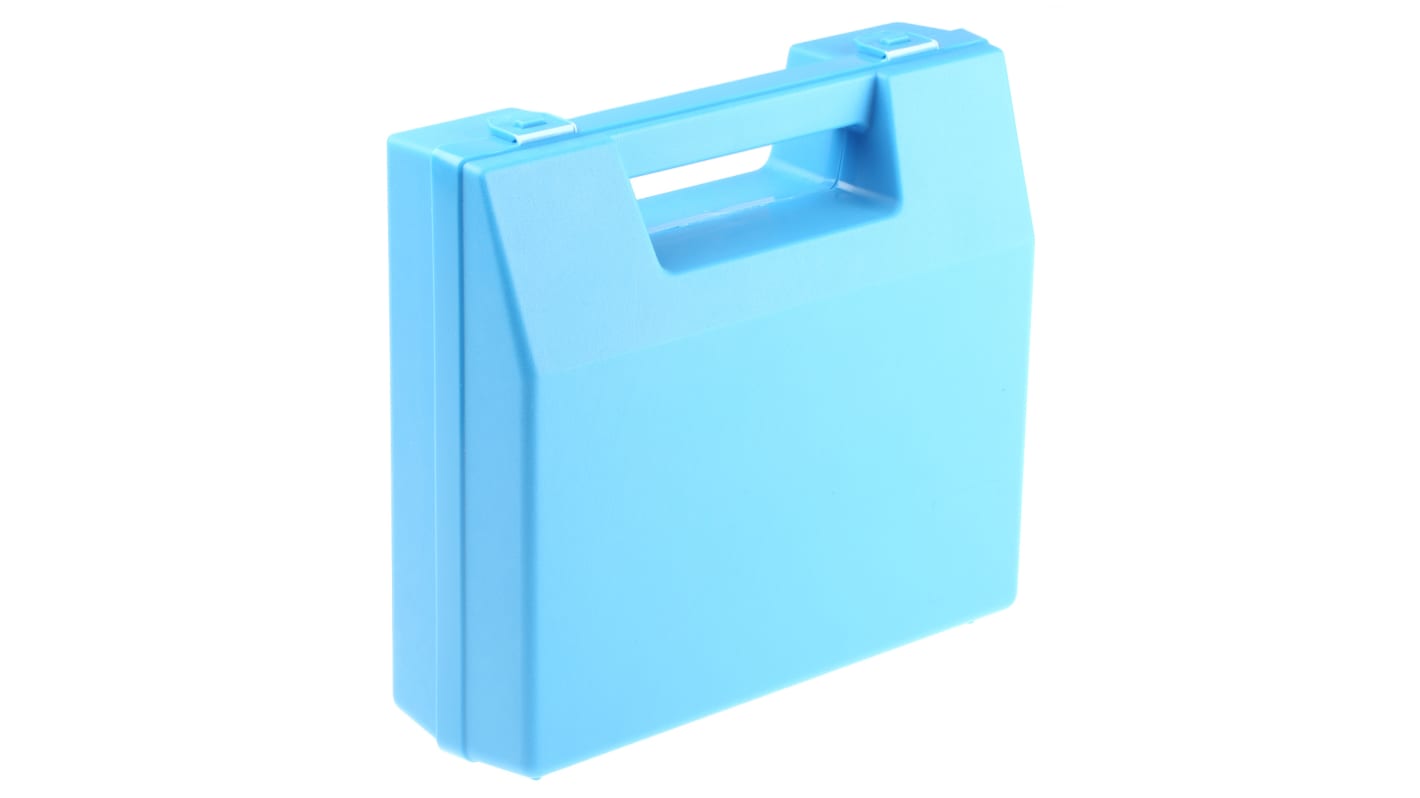 RS PRO Polypropylen Transportkoffer Blau, Außenmaße 200 x 225 x 70mm