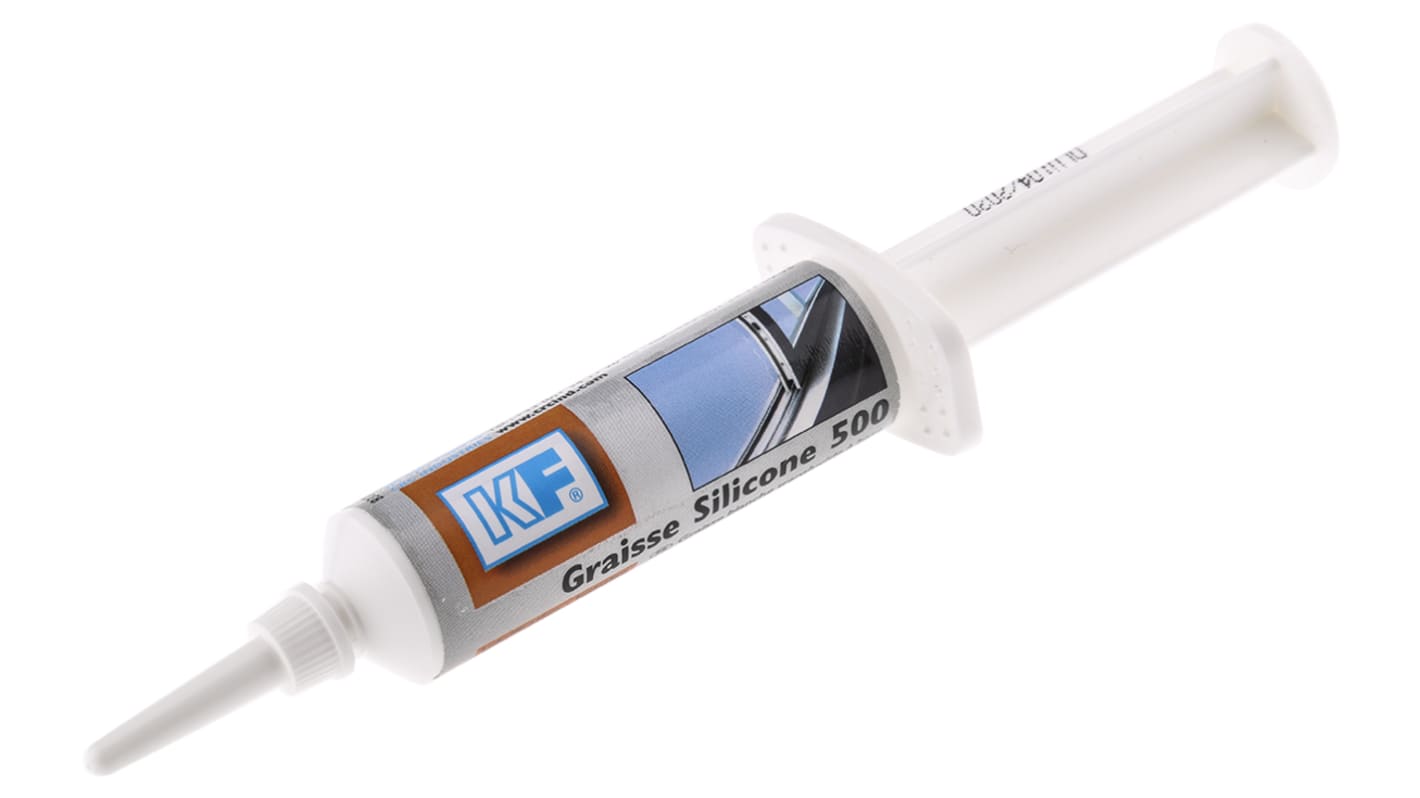 Graisse Silicon 500 Silicone CRC, Seringue de 10 g