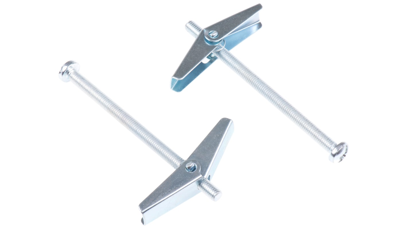 94459 RawlPlug Steel Spring Toggle Cavity Fixing, 14mm fixing hole