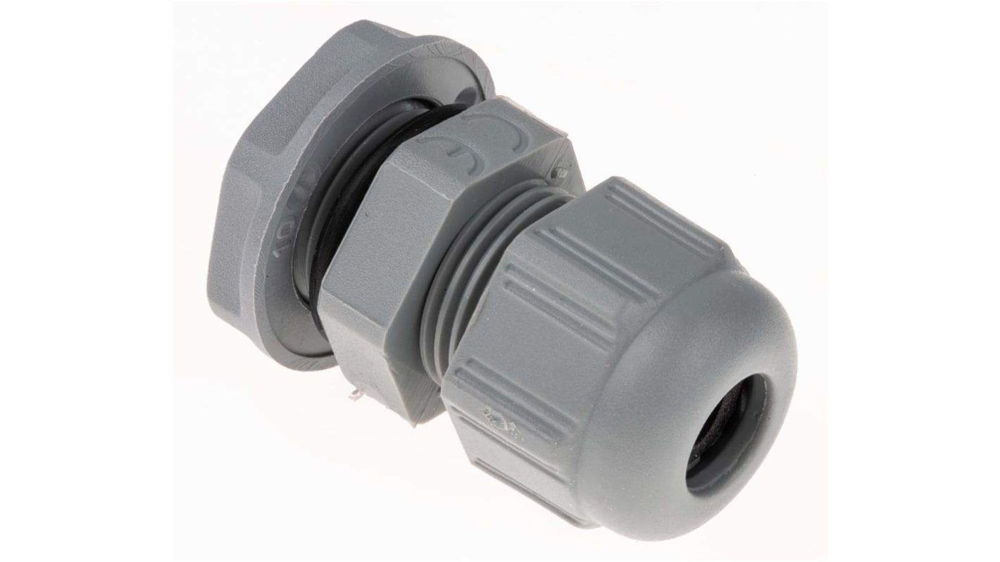 Legrand Grey Polyamide Cable Gland, PG9 Thread, 4mm Min, 8mm Max, IP68