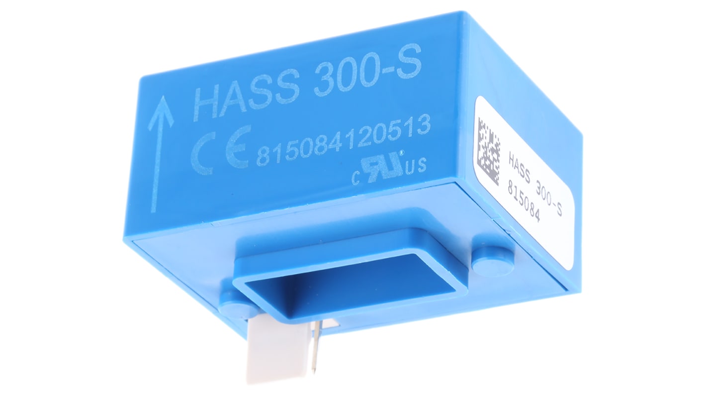 Transformador de corriente LEM HASS, entrada 300A, ratio: 300:1